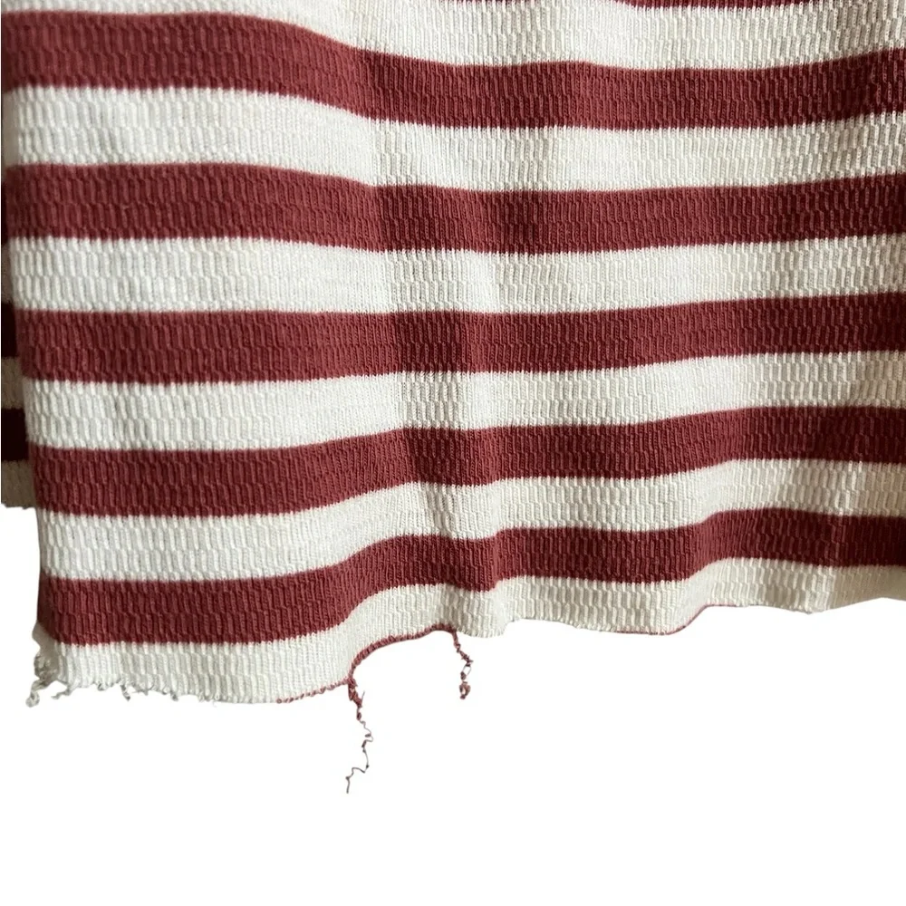 Women's True Craft Curvy 1X Striped Long Sleeve Shirt Frazzled Ends
